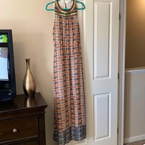 Jessica Simpson Summer Maxi Dress (size Large)